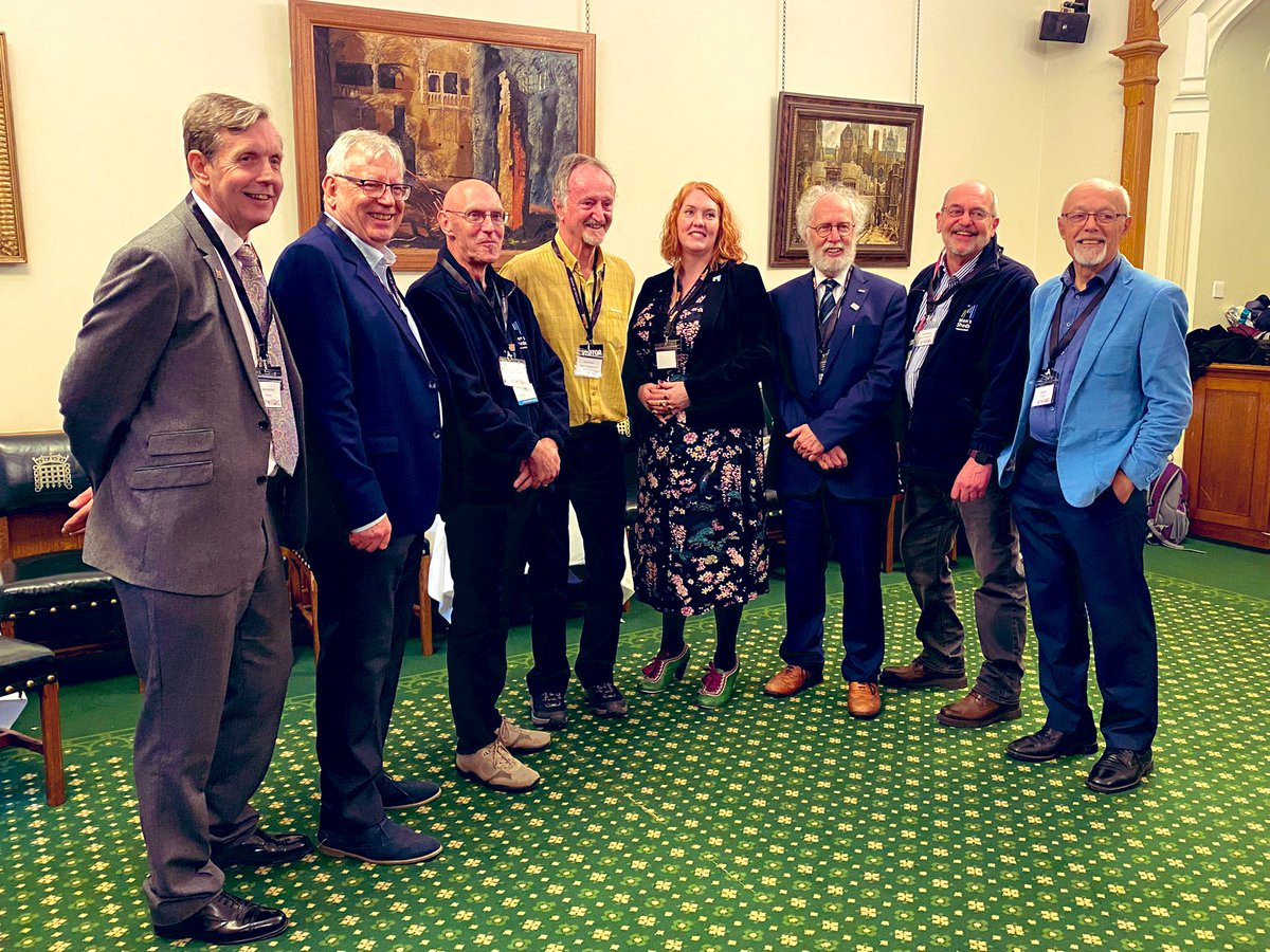 So lovely to finally meet some of our amazing <a href="/UKMensSheds/">UK Men’s Sheds Association</a> Ambassadors in person at <a href="/UKParliament/">UK Parliament</a> yesterday to launch the Charter for Wellbeing in Craft and DIY menssheds.org.uk/charter-for-we… Thank you to <a href="/Tanni_GT/">Tanni Grey-Thompson</a> for introducing and thank you as always to our dedicated volunteers ☺️