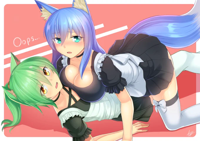 昔描いた奴だけどリメイクしたいなこれ 