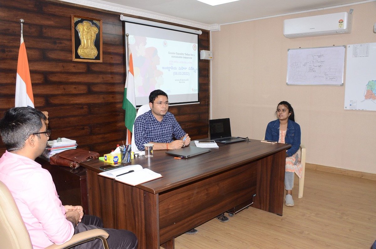 Collector_JSK's tweet photo. In the leadership of District collector,
@india_adc team  conducted the orientation and discussion around adolescent Girls Child Campaign at Collectrate.Where Collector Sir ask  the departments to Identify the Adolescent Girls who is Out of School and comes under Anemia issue. https://t.co/3k7x3ms7Oq