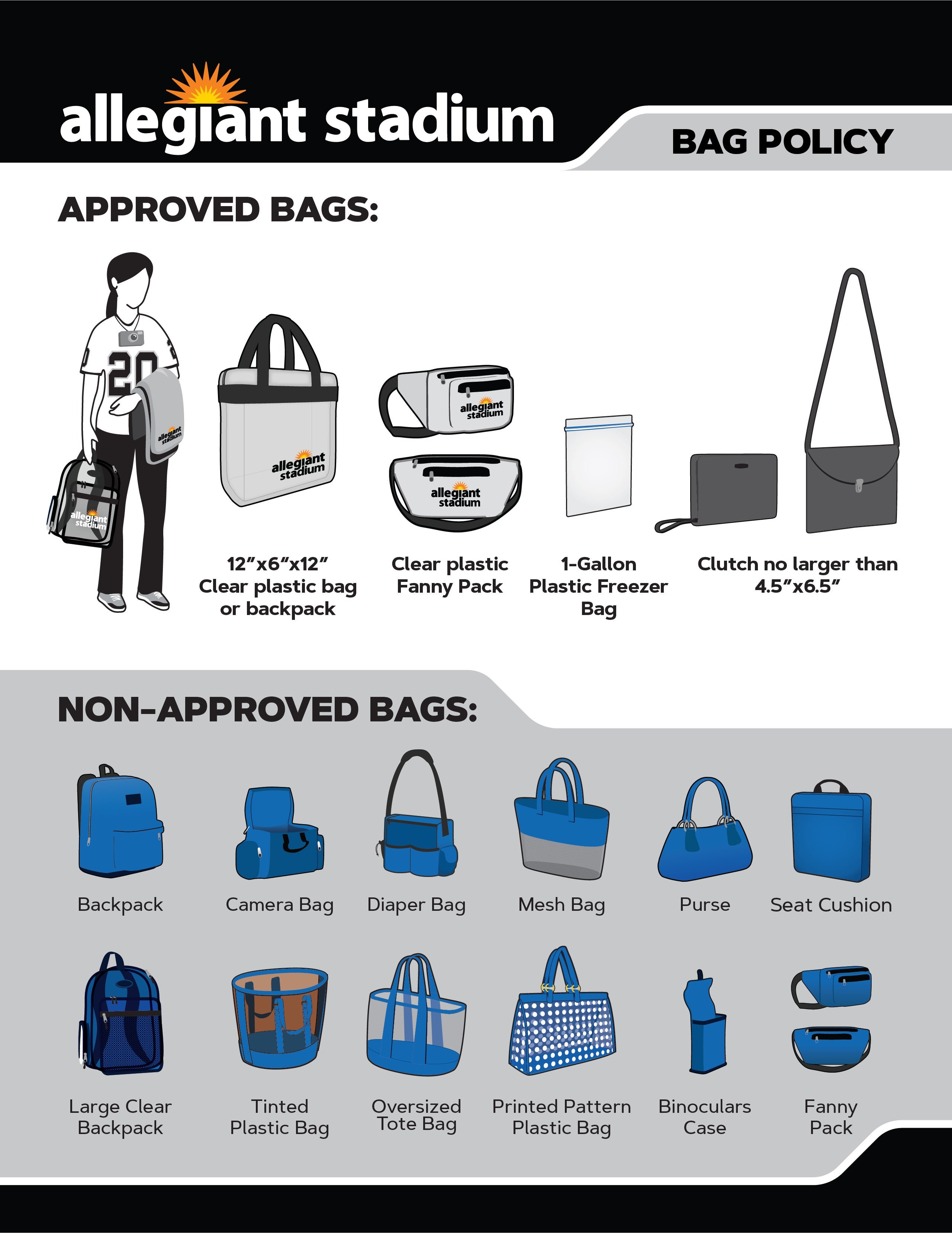 clear bag policy examples