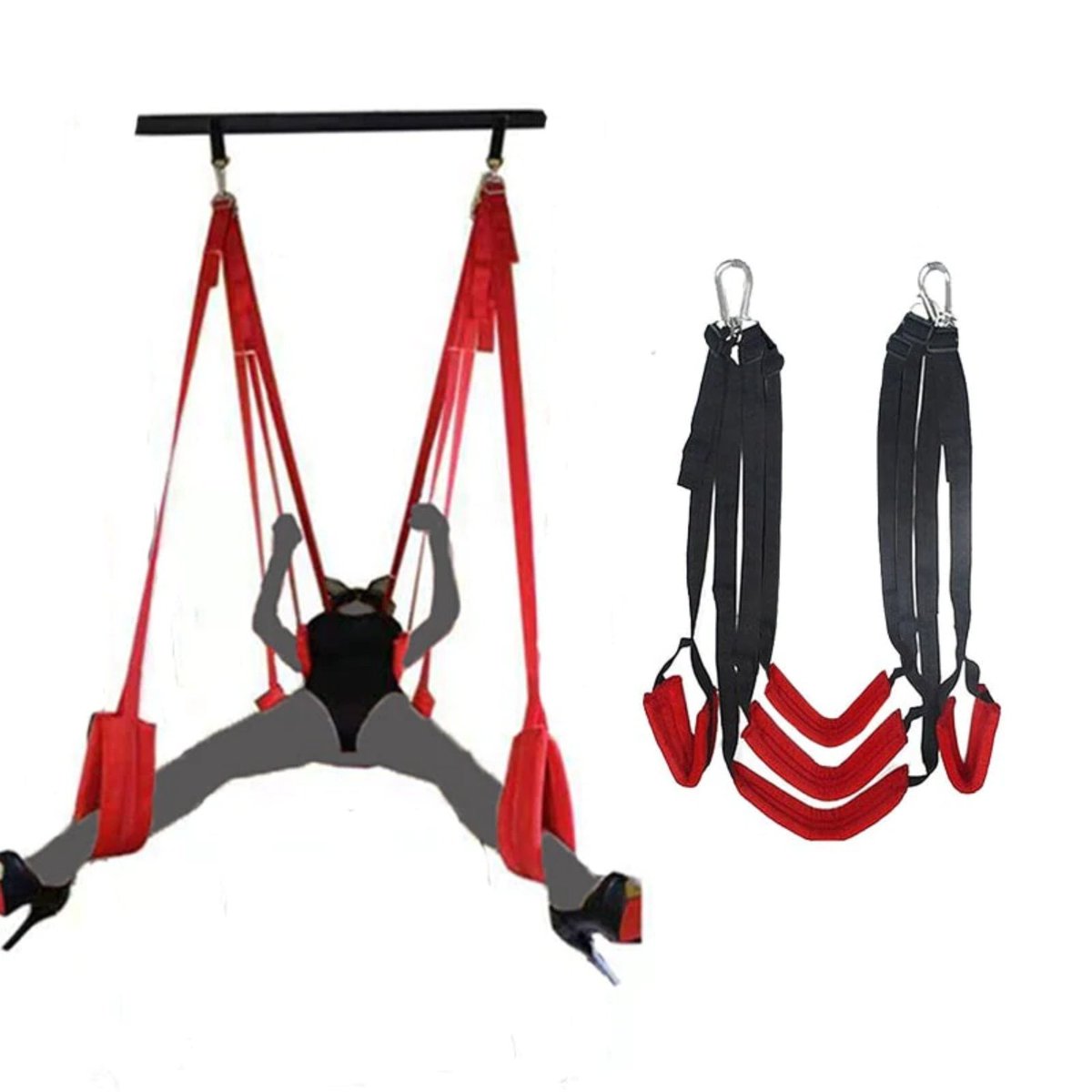 herethereadult's tweet photo. Kinky as well as comfortable!

This fully adjustable sex swing is made from the softest material, with neck, lumbar and hip support, as well as ankle holds. 

This device is comfortable, safe to use and will add that “swing” back into your sex life. 

https://t.co/nprYojGdev https://t.co/BQEUKyvDB0