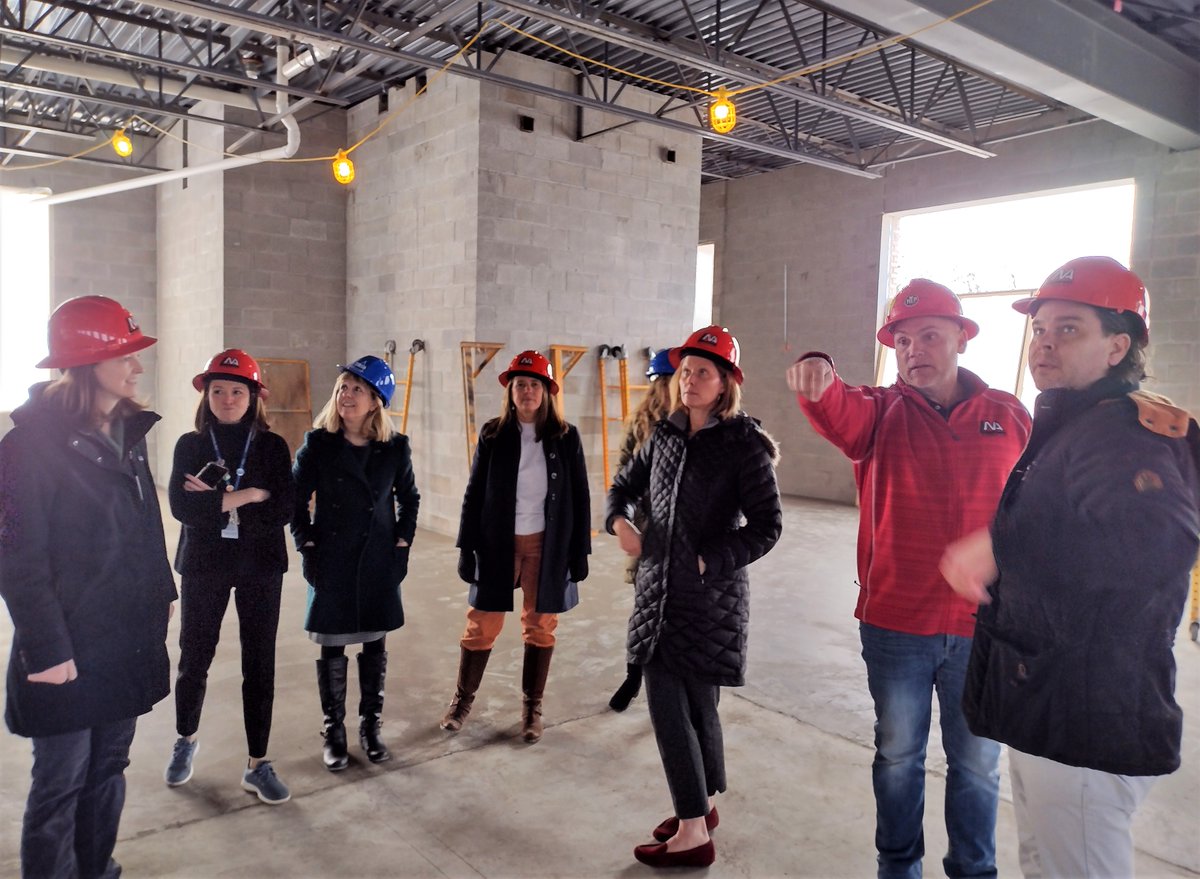 NTDSE's tweet photo. Bright Spot - Building the Future

Jeff from Nicholas Construction gives our team a tour of the current progress in our professional learning spaces and gymnasium.
 
We also unveiled more details and design prints to our educators today.

#NTDSEmpowers  #nicholasquality https://t.co/Y5T8XkYpgV