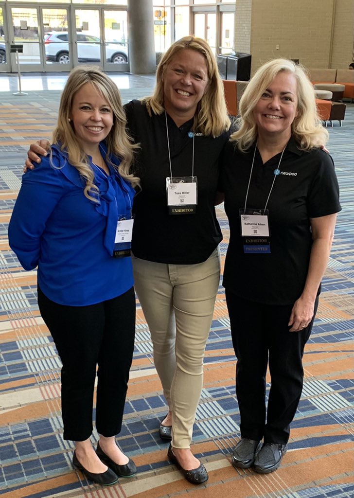 I had a great time with these ladies @ #NCTIES22 this week! <a href="/AhinesAmber/">Amber Hines</a> &amp; Tess Miller