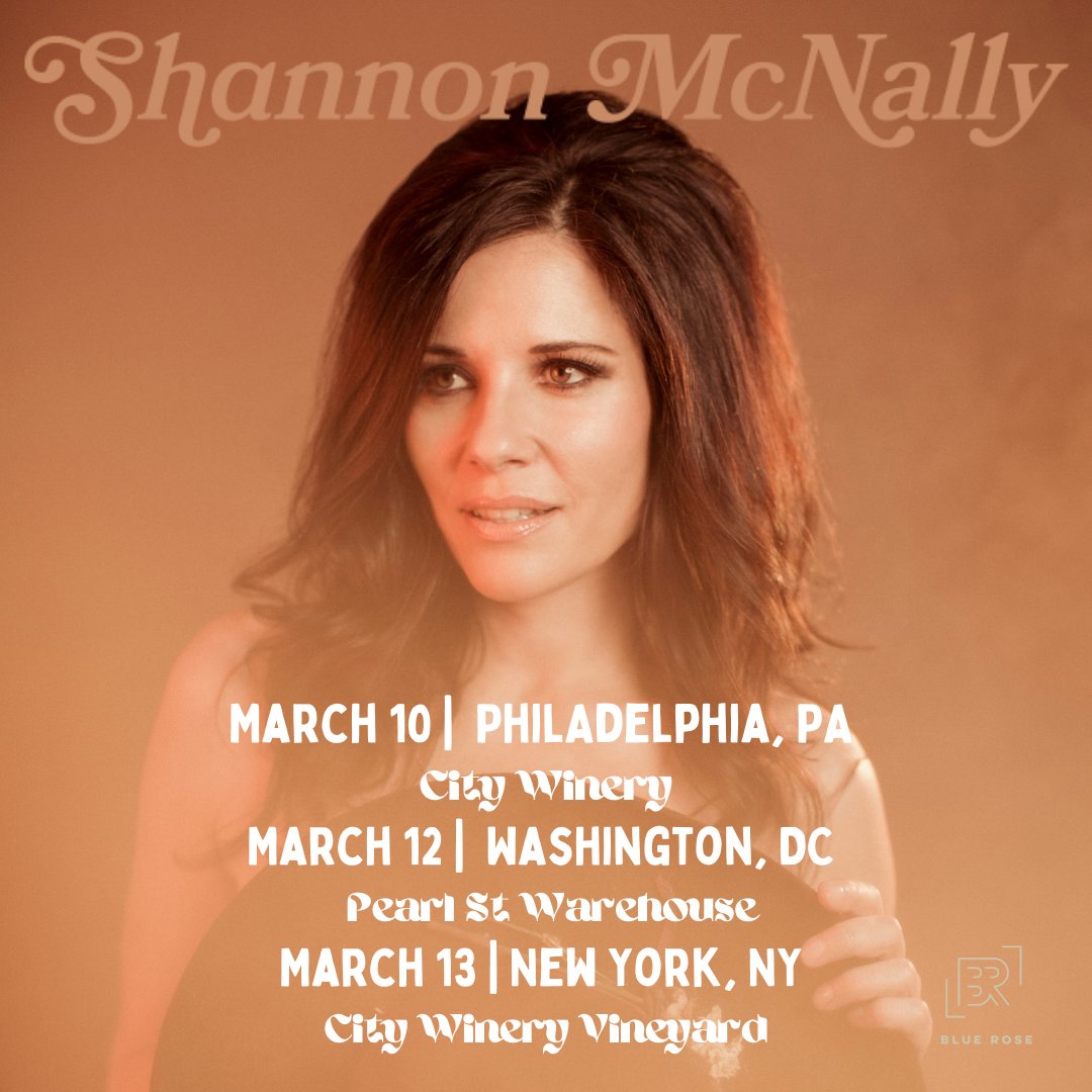 See you soon in Philadelphia, Washington D.C., and New York!!! Tickets available link in bio.

Tickets: shannonmcnally.com