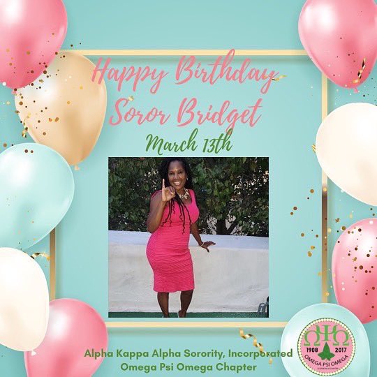 omegapsiomega08's tweet photo. 🥳 Happy Birthday to these lovely ladies of @akasorority1908 Omega Psi Omega, celebrating their birthday in the month of March!! 🎂🎊🎉
Enjoy Ladies!! We wish you a blessed and joyous birthday!💖💚
#AKAbirthdays #AKA1908 #OPO #OmegaPsiOmega #ElizabethNJ #ElizabethNJAKAs https://t.co/n5AuO0SSHP