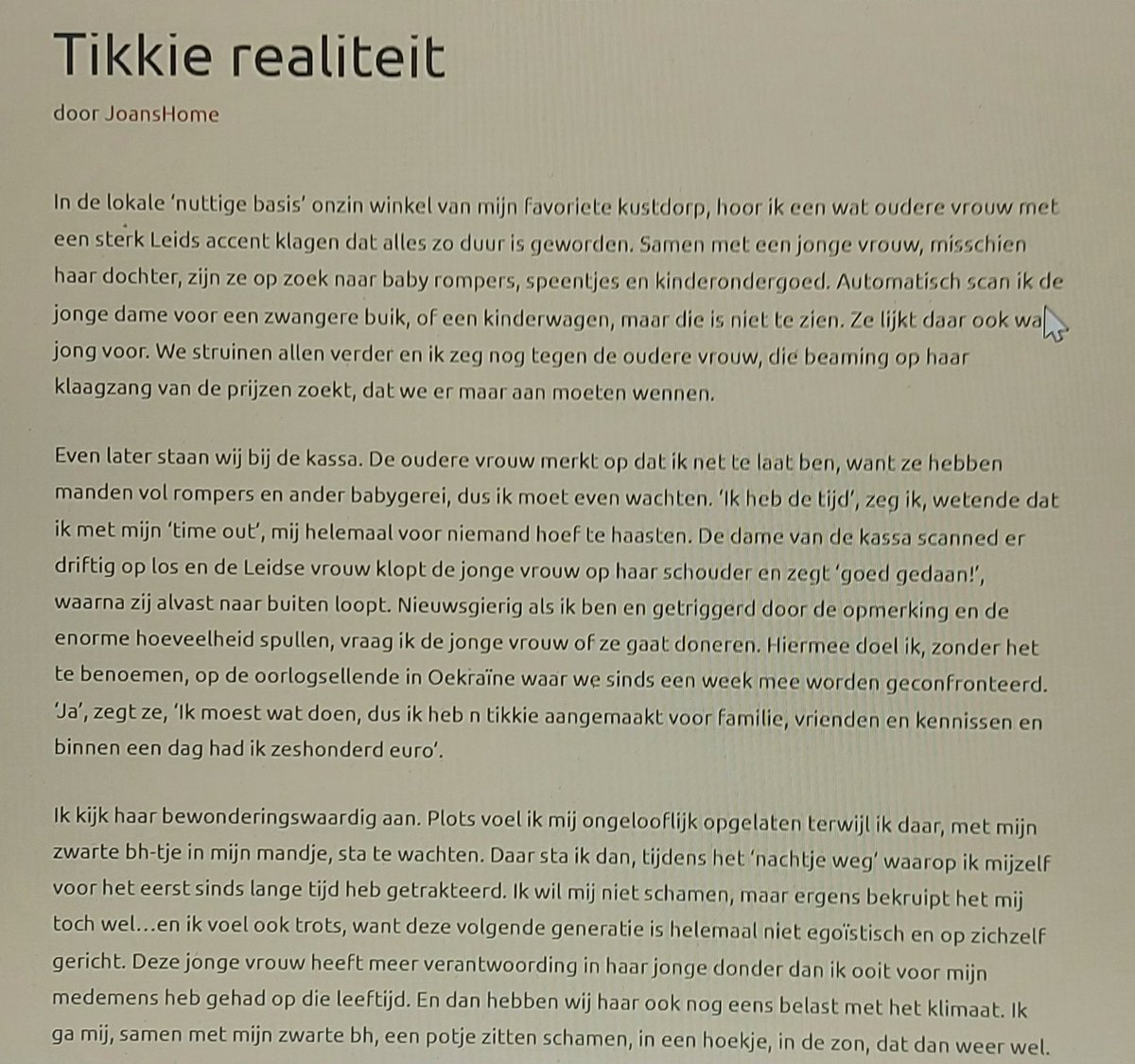Joani75's tweet photo. ...even weer terug in de realiteit. Deze jonge vrouw heeft meer verantwoording in haar jonge donder dan ik ooit op die leeftijd heb gehad....#tikkierealiteit
https://t.co/BoleoWiyBz https://t.co/lF5Bi1Rbyp