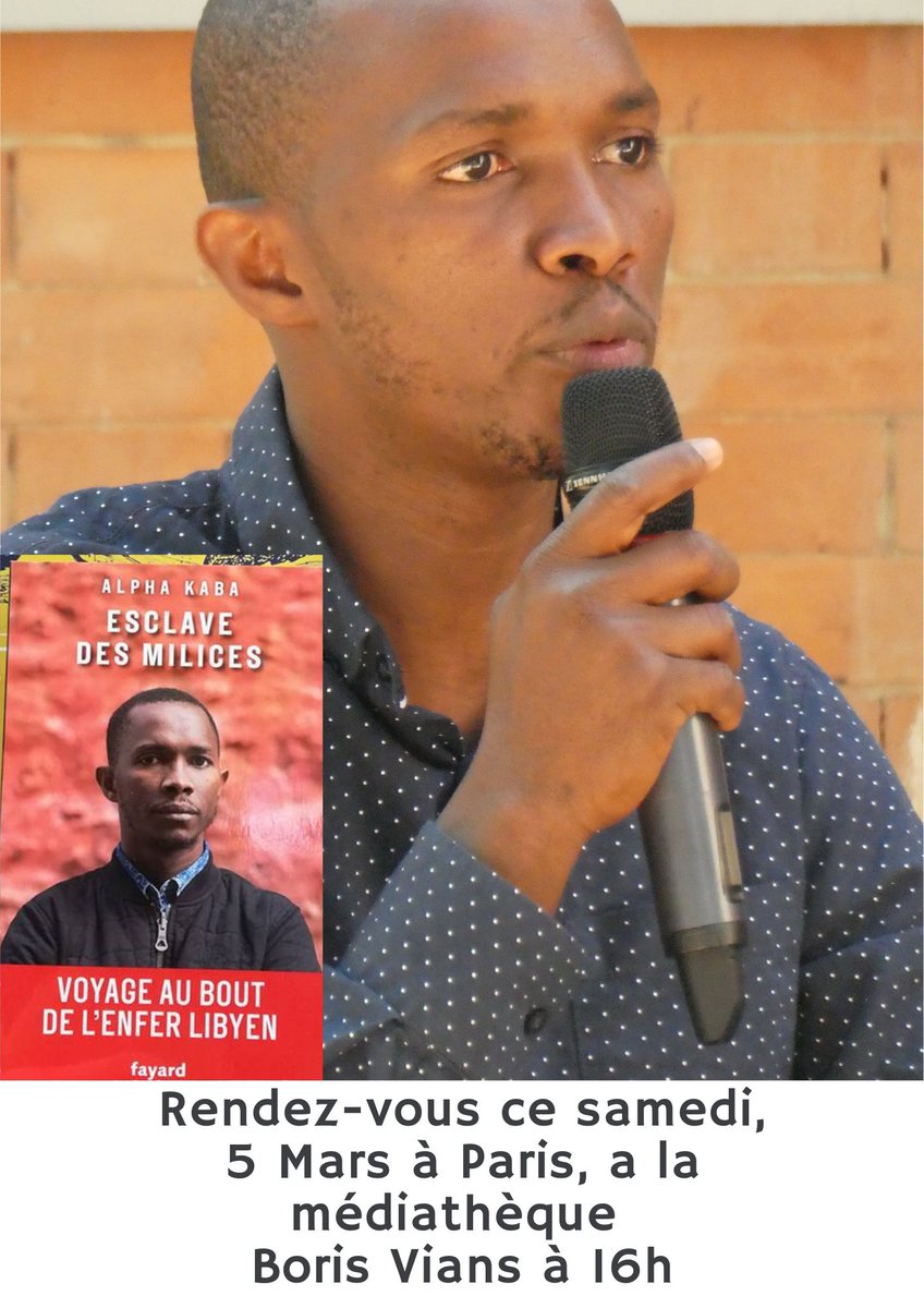 kaba07alpha's tweet photo. Le rendez-vous du week-end.
Rencontre, dédicaces et témoignages.
Ensemble pour un monde plus juste,tolérant et humaniste... https://t.co/OqtbQ85Gc7