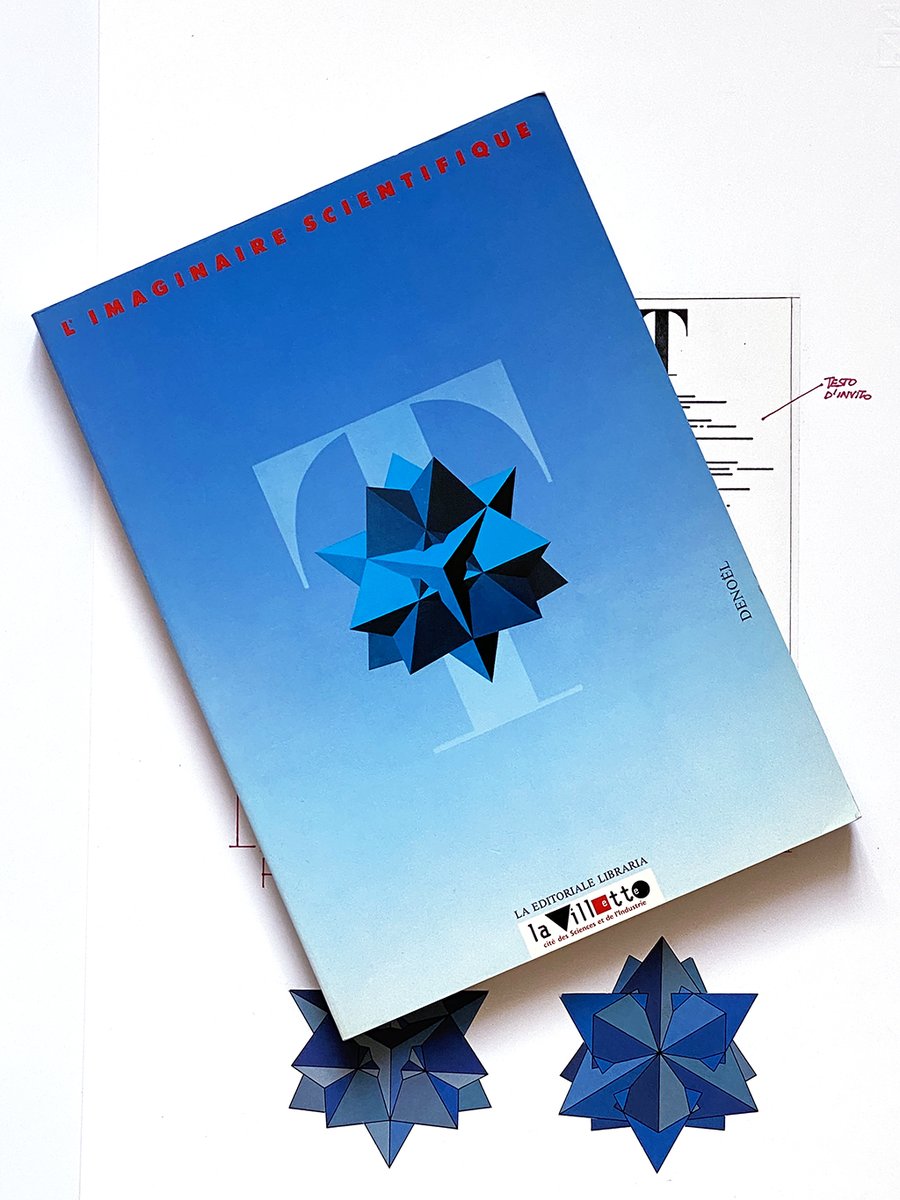 1986: Lucio Saffaro Canonical Tetrahedron in our design for L’Imaginaire Scientifique <a href="/LaVillette/">La Villette</a>, art direction Massimo Vignelli.
#TVarchive <a href="/ComunediTrieste/">Comune di Trieste</a> <a href="/LUCIOSAFFARO/">FONDAZIONE SAFFARO</a> <a href="/VignelliCenter/">Vignelli Center</a> <a href="/immaginarioIS/">Immaginario Scientifico</a>