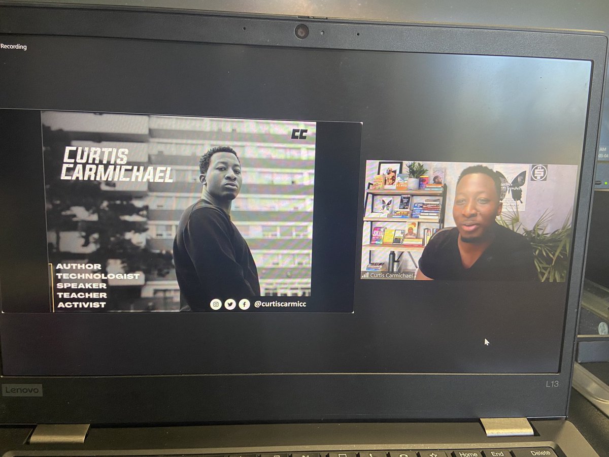 TanyaTymkiv's tweet photo. TY @CurtisCarmicc , our guest speaker for @CathyWeverHWDSB and @Lawfield_HWDSB PA Day!  Challenging systemic barriers to ensure success for ALL students.  #BlackExcellence The future isn’t written. It can be changed.  @HWDSB https://t.co/DZmfbBZ2Wc