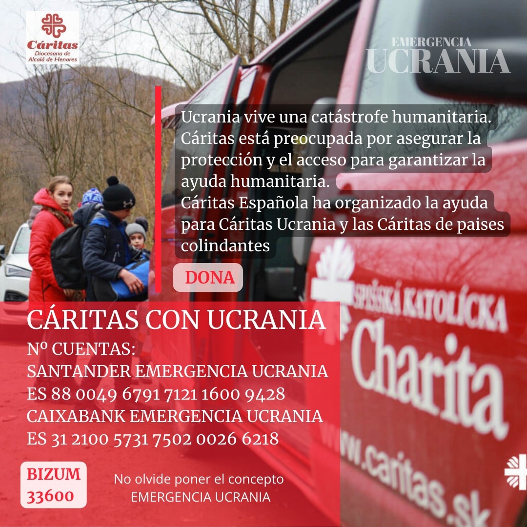 beatrizbecerrab's tweet photo. La ola de solidaridad con #Ucrania es gigantesca e imparable.
Piensen cuánto se puede hacer donando a entidades con presencia en #Ucrania como @_CARITAS @caritasukraine.
Pueden comprar insumos necesarios en Polonia, Moldavia o Rumanía y transportarlos rápido a la frontera cercana https://t.co/XY8elULXca