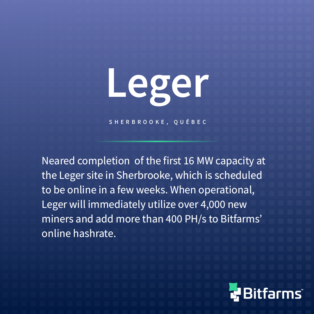 keelinfra_'s tweet photo. 🔜 📍 The Bunker &amp; Leger, Québec, Canada 🇨🇦

🚀 #BITF #BTC #BitcoinMining #Blockchain #NasdaqListed https://t.co/sThtdZJ7Ol