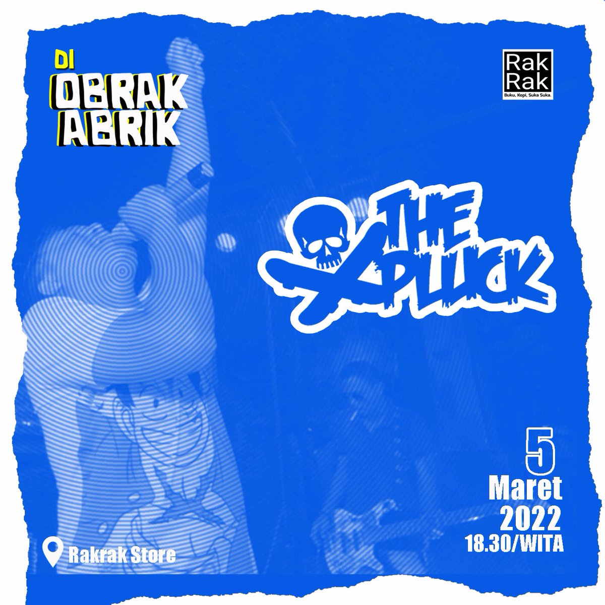 Besok di Program ObrakAbrik dari rakrak Store bersama <a href="/The_Pluck/">The Pluck</a>