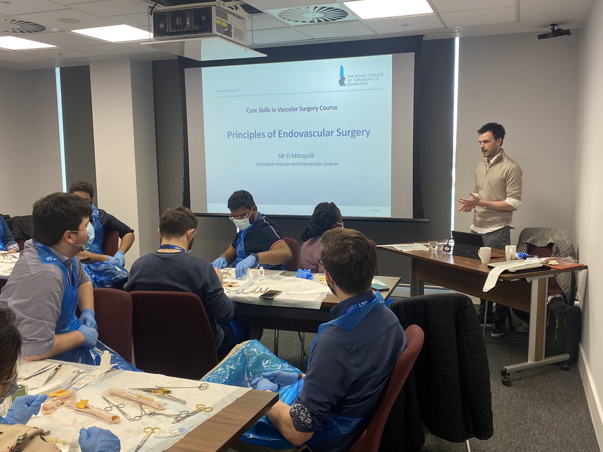 🩸Dedicated training in another practical session in the Vascular pre-conference course and delving into the principle of vascular surgery with @JRammell12 <a href="/ASiTofficial/">ASiT</a> <a href="/RouleauxClub/">Rouleaux Club</a>
