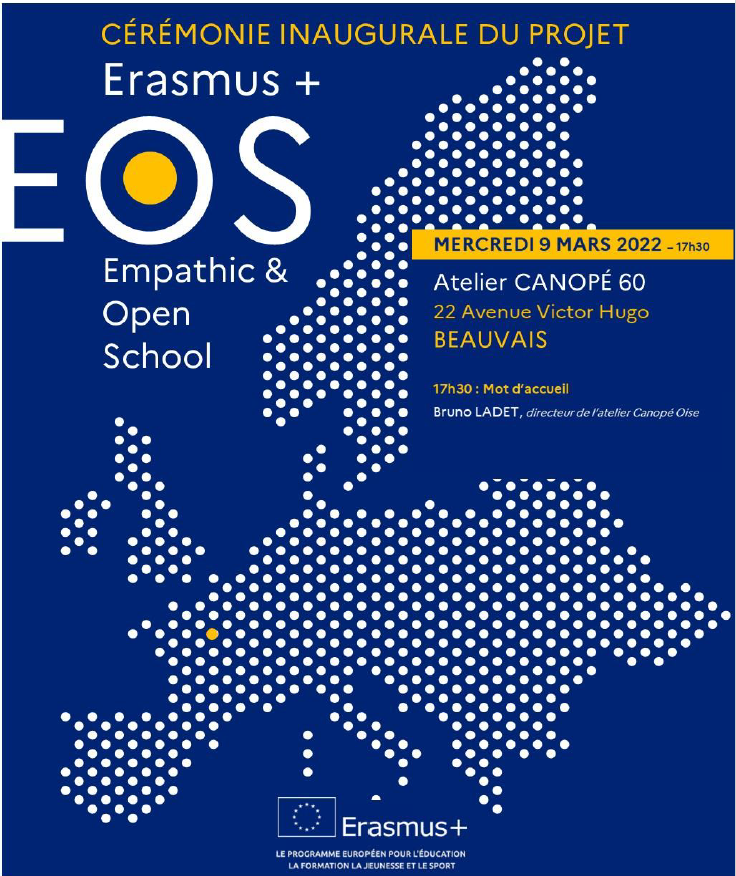 CatoireO's tweet photo. Un beau projet #ErasmusPlus voit le jour dans @AcAmiens  grâce à @albar_isabel et la @DSDEN60. Dès le 09 mars, nous accueillerons 5 délégations au #LyceeFelixFaure (Belgique, Bulgarie, Espagne, Sicile et Turquie). Lancement officiel de ce beau projet à @canope_60 le 09/03 à 17h30 https://t.co/kXKO7GGoOm