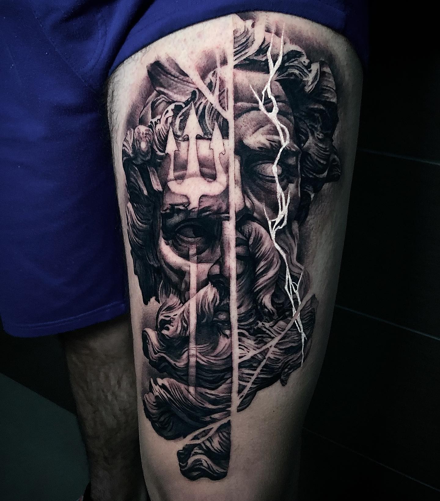 Calango Tattoo  Piercing Studio  Zeus e Poseidon a calangotattoo  tatuagem