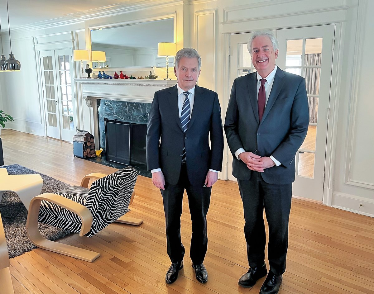An insightful breakfast meeting with <a href="/CIA/">CIA</a> Director William Burns, who has a remarkable experience in diplomacy and negotiations with Russia.