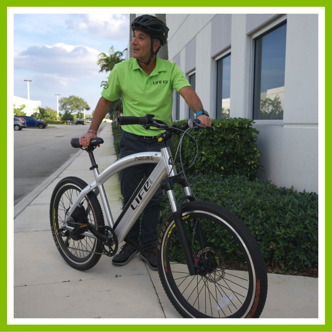 A test ride is a perfect way to experience everything that Life EV has to offer. It's easy, fun, and completely free! 🤩🤩 

Schedule yours today 👉 bit.ly/3IIkEPs

#startmeup #ebikes #electricbikes #testride #testrides #deerfieldbeach #deerfield #deerfieldbeachfl