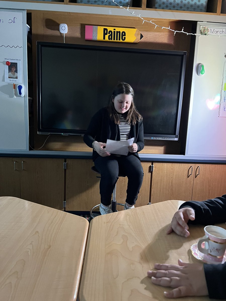 EmilyPaine9's tweet photo. Poetry Slam Day! Tea, poetry and snaps! https://t.co/5wgGyUfGMA
