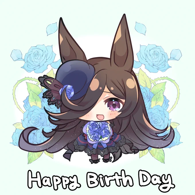 ライスお誕生日おめでとうございます💠✨
#ウマ娘 #ライスシャワー #ライスシャワー生誕祭2022 