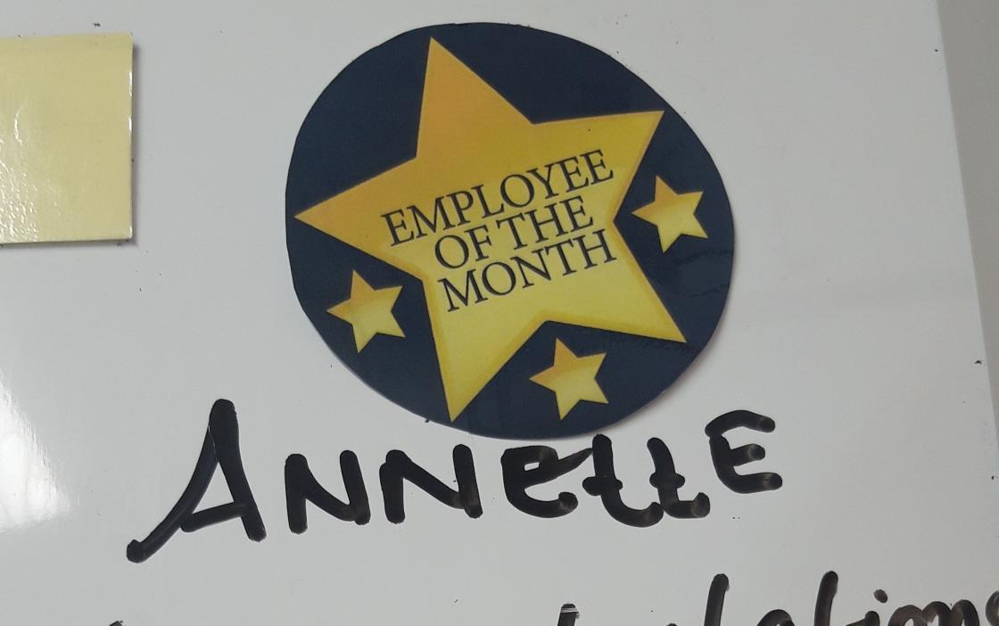Annette10965665's tweet photo. Guess who got employee of the month ๐Thanks to those that voted for me I appreciate the recognition . #OneTeam #mainoutpatients #sashnhs @longley_adele https://t.co/iFinCYz5fY
