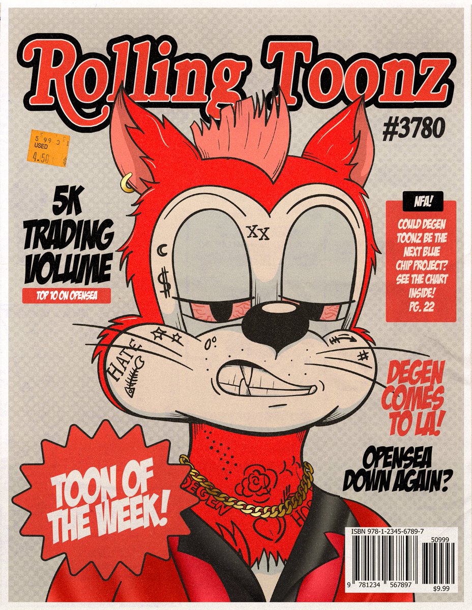 DegenToonz's tweet photo. Congrats to the new #ToonOfTheWeek Make sure to show some love below! Join our discord to be eligible for next weeks winner! #TOONZ #toonztothemoon https://t.co/5LpC8Dvy4J
