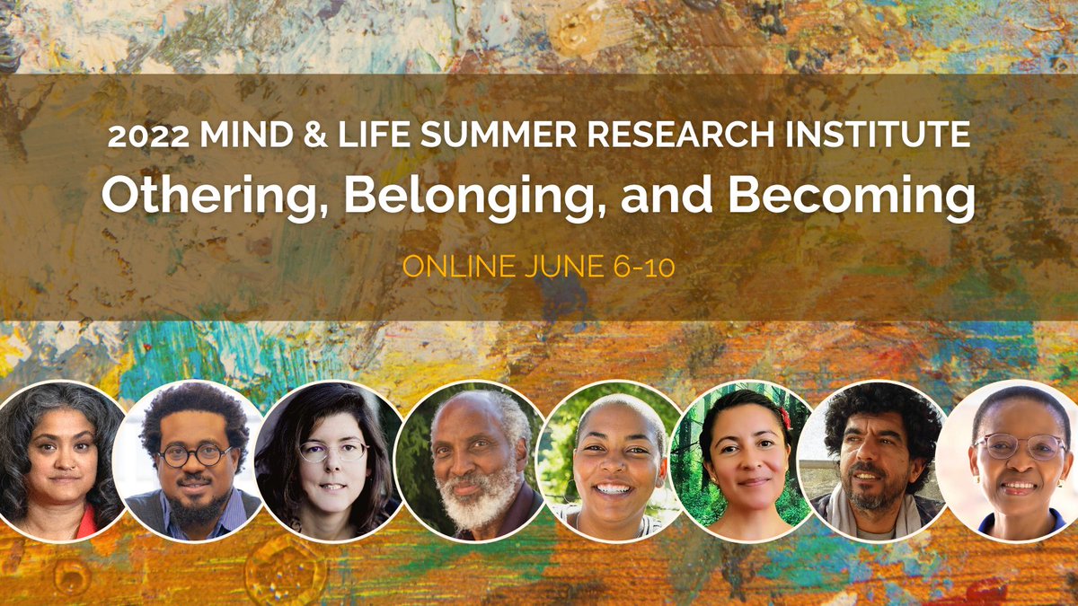 Now is a time for solidarity in our sense of interconnection. At #MindandLifeSRI2022, faculty from different disciplines will come together to lead the conversation on how othering &amp; belonging emerge in us individually and collectively. Apps close 4/1! mindand.life/W43r50I69Zs