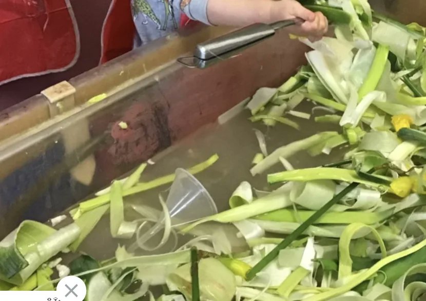 SpringNursery's tweet photo. Inventors made their own daffodils and explored leeks in the water tray for St David's day. #StDavidsDay #wales #toddlers #sensoryplay https://t.co/bflvq0ByQe