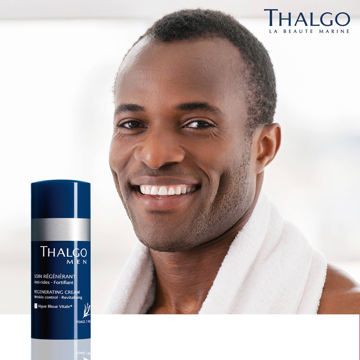 Thalgo MEN: <a href="/Thalgo_SA/">Thalgo South Africa</a>  
Like &amp; Share: facebook.com/ThalgoSa/

Daily essentials! The Intensive Hydrating Cream energizes &amp; refreshes, Regenerating Cream provides anti-wrinkle assistance. Don’t forget Anti-fatigue Serum to give you that fresh &amp; start the day with confidence feel.