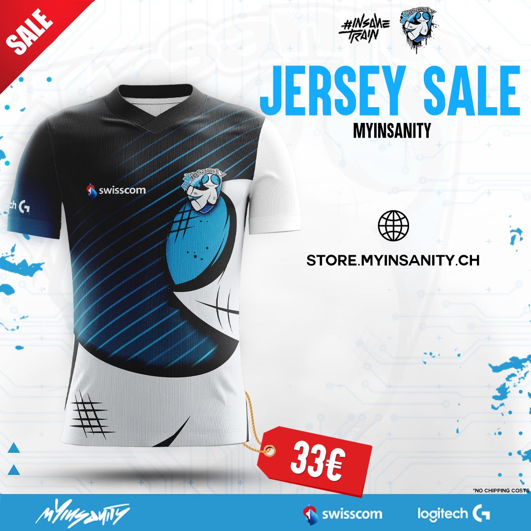 Passend zu FNCS gibt es JETZT einen Sale für die mYinsanity Jerseys! 🏷

Ausserdem Gewinnspiele und weiteres morgen LIVE in der mYi Viewingparty.. 🎁🔴

🖥: store.myinsanity.ch