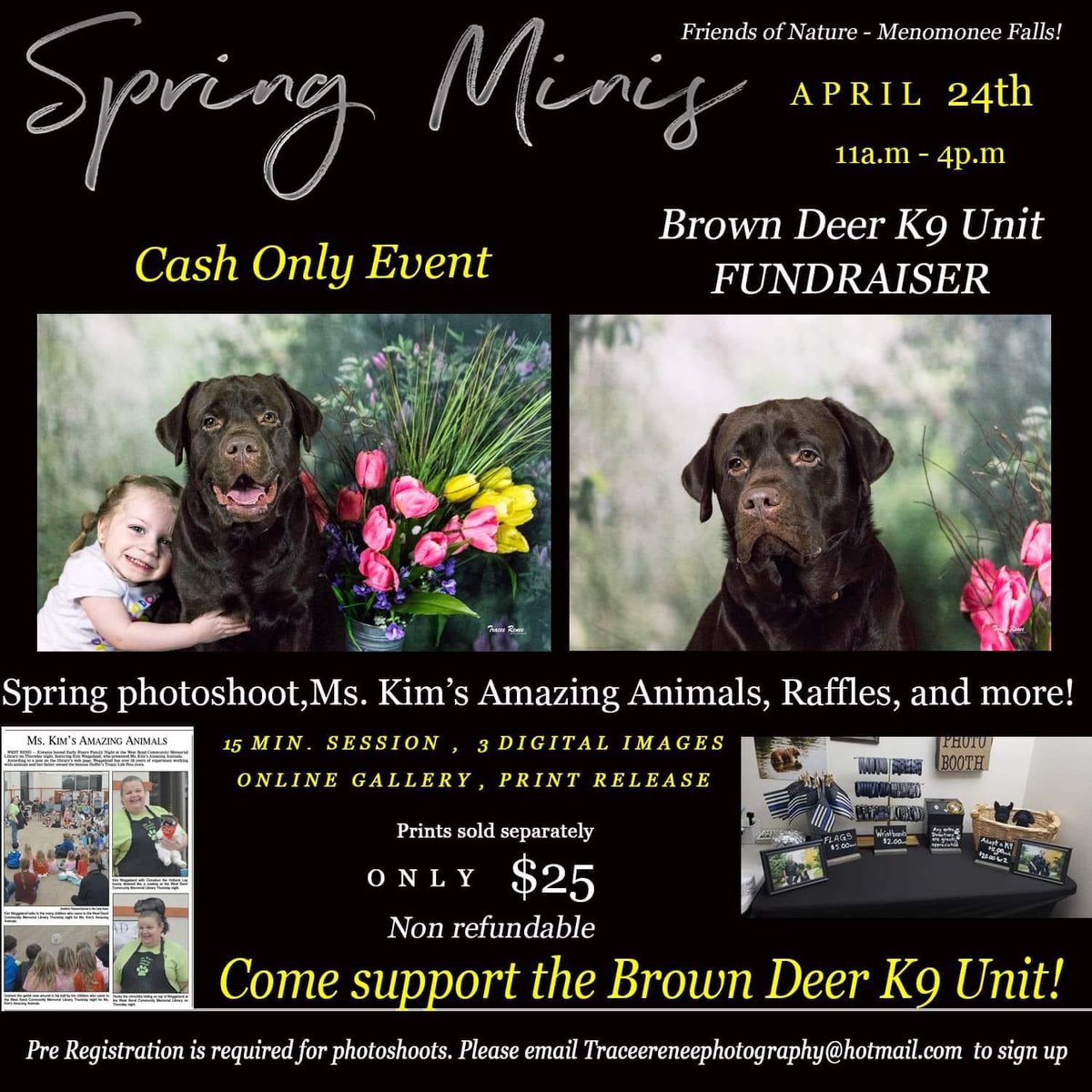 k9beny_bdpdwi's tweet photo. Fundraiser 🚨 🚨 🚨 #policek9 #fundraiser @BDPDK9 @bdpdk9haber @BrownDeerWIPD https://t.co/Bn7gQDF61z