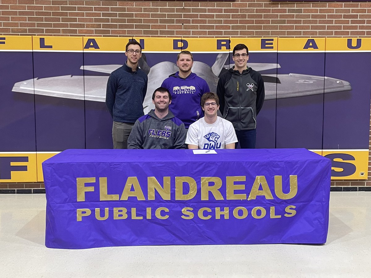 Celebrated Tanner signing with DWU Baseball on Wednesday!! Extremely proud of all he has accomplished for the purple and gold!