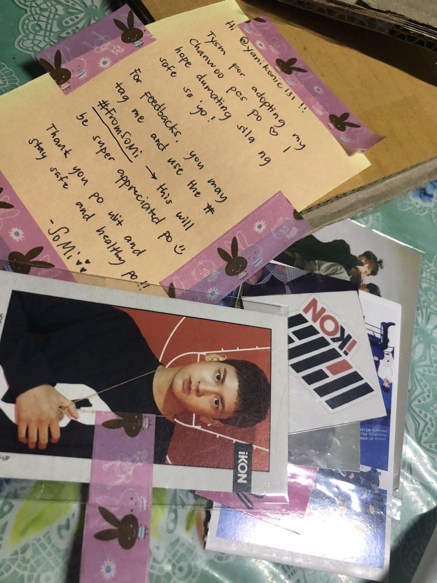 yanikonic17's tweet photo. #FromSoMi @SoMi_0516 Chanwoo arrived safe and sound! 🤍 Salamat sa smooth transaction & freebies 💋 https://t.co/aVk2jHe721