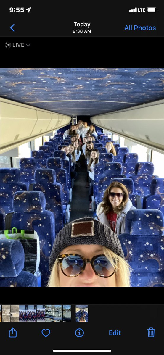 eagles_cheer914's tweet photo. #roadtostates2022 starts NOW ❤️💙 And a BIG THANK YOU to the @eastchesterpolice for the escort to start our journey ❤️💙 #EHSVC #EaglePride #familyE #dreambelieveachieve #weareeastchester @Eagle___Nation https://t.co/0RVVFO7ln9