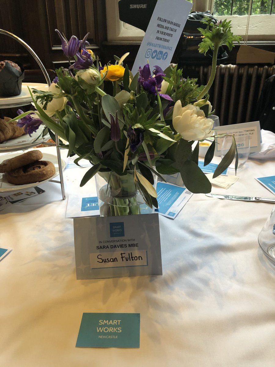 Thrilled to be appointed as a Trustee of @SmartWorksNCL and to have attended ‘An audience with <a href="/SaraDaviesCC/">Sara Davies</a>’ #Inspiring #Diversity#Employability