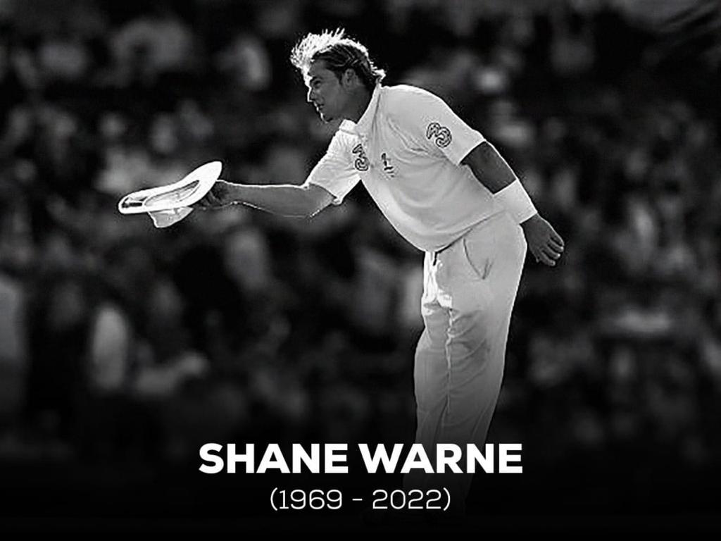 vivekkin's tweet photo. RIP @ShaneWarne Om Shanti 🙏🏻 https://t.co/050AdQ9PGv