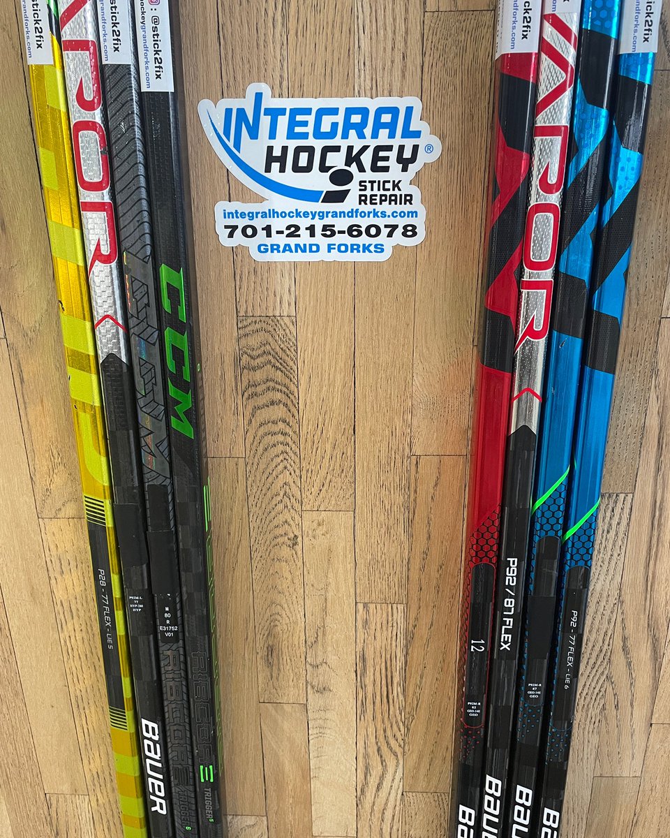 Congrats to the teams and twigs headed to the MN Boys State Hockey Tournament! 

#DrivetoState
.
.
$99.00 sticks ready to go!

integralhockeygrandforks.com/shop/

#keepitinplay #SpoilYourStick #Stick2Fix #StickWiththeBest #HockeyStick #Hockeylife   #Moorhead @MHDhockeyhub <a href="/Spud_Hockey/">Spud Boys Hockey</a>
