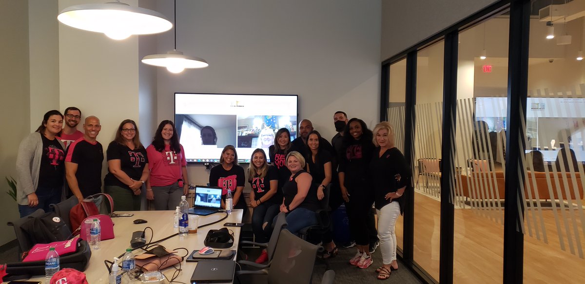 What do I love most about being apart of the Consumer Marketing team at #tmobile ? The people I get to work with day in and day out. They are marketing geniuses and rockstars that I look up to and get to learn from. <a href="/K_McLaughlinMKT/">Kevin McLaughlin</a> #Tmomarketingteam #NEsmra #Keepinitrural