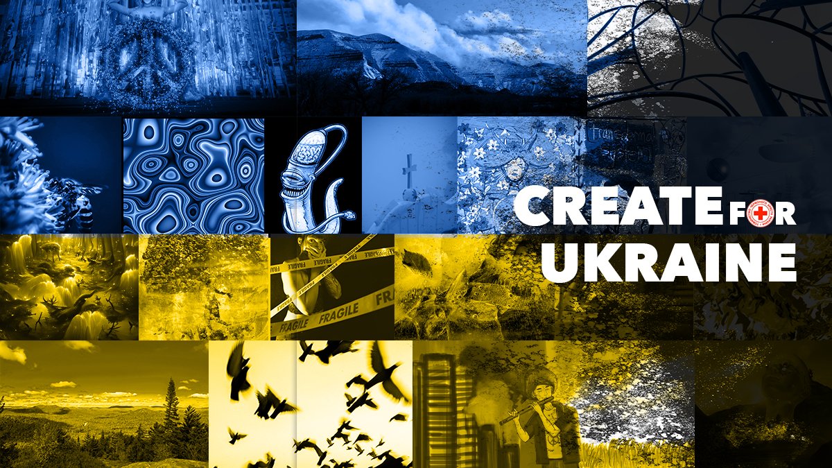 Our "Create for Ukraine" collection is now live✨

opensea.io/collection/cre……

We will donate 100% of primary and secondary to: 

1) <a href="/RedCrossUkraine/">Ukrainian Red Cross</a>
2) <a href="/Ukraine/">Ukraine / Україна</a>
3) <a href="/Unchainfund/">unchain.fund (🇺🇦, 🇺🇦)</a>

#CreateForUkraine #Ukraine #StandWithUkraine️