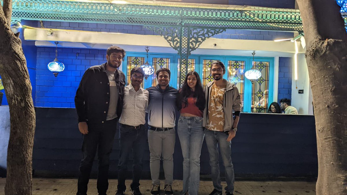 theblackmanda's tweet photo. Met the OG @aviralbhat in Blr yesterday after working virtually with him for close to 2 years.

We discussed work, life and the rocketship that @ajuniorvc has become.

“No matter what Ajvc ends up  being, one thing is for sure: we’ll keep building it because we’re having fun” https://t.co/7liUMfGwli