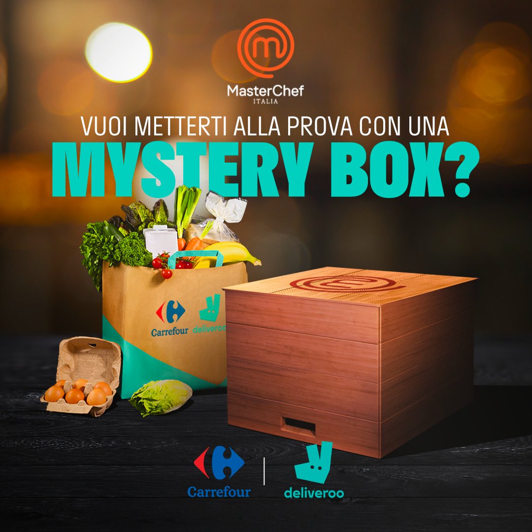 Fan di <a href="/MasterChef_it/">MasterChef Italia</a>? Ai fornelli! Ma prima ordina la spesa da <a href="/CarrefourItalia/">Carrefour Italia</a> su Deliveroo e partecipa al concorso per vincere 1 dei 10 kit in palio. [vincimasterchefcondeliveroo.it]
Non vediamo l’ora di vedere il tuo talento in cucina!

#deliveroo #tuttoperilgusto #MasterChefIt