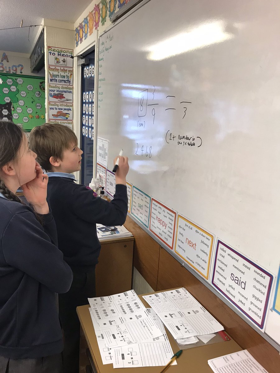 NethertonJI's tweet photo. Challenging maths for Year 5! Our two experts had a go to solve the problem with the class👩‍🎓👨‍🎓 https://t.co/fExIp9S3Pt