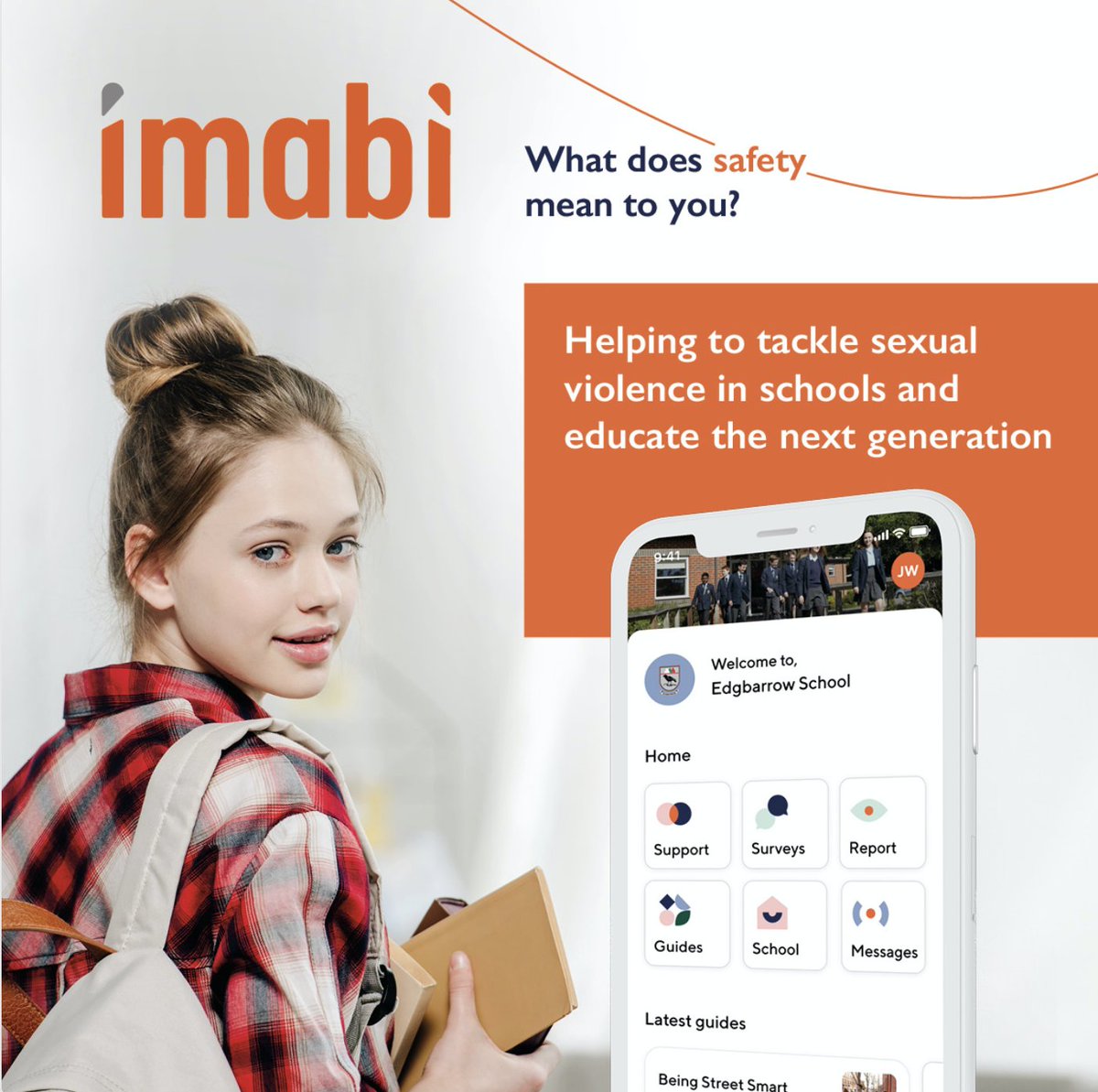 mark_balaam's tweet photo. @imabigroup is helping to tackle sexual violence in schools and educate the next generation. We are excited to be working with @EdgbarrowSchool to put @imabigroup in the hands of their student community.

#ChildProtection #SupportApp #BetterInformed #report https://t.co/pP92NQ3q1p