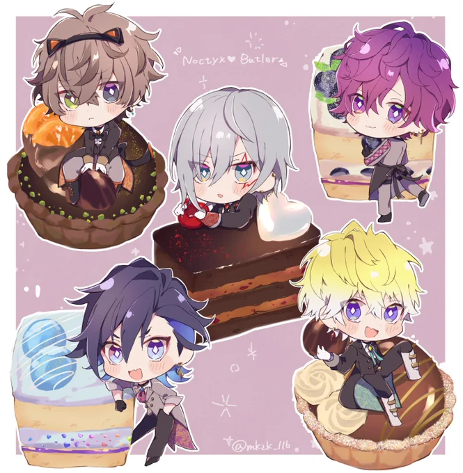 Noctyx×Butler×🍰
#AlbanKnoxArt #AsumArt #FulGallery #Briskart #VioletAtelier 