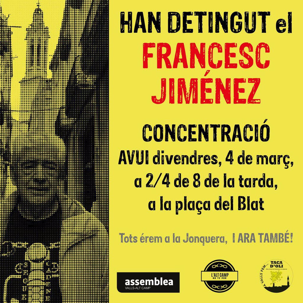 L’Alt Camp no té por tweet media