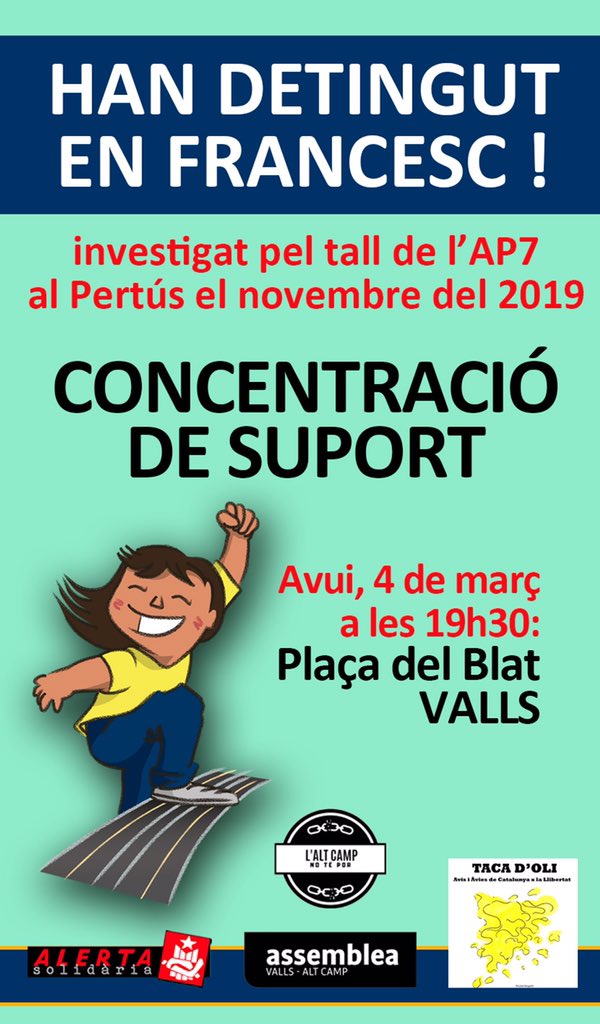 L’Alt Camp no té por tweet media