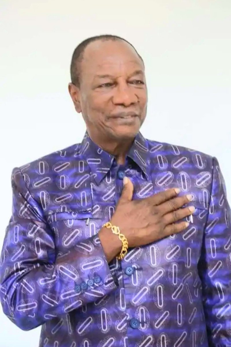 Afrika_child's tweet photo. Une pensée Positive💕 vers vous Mr le Président ...Wish you the best🙏🙏
@PresAlphaConde @domani_dore_off @Guineenews https://t.co/xDM8evCXyy