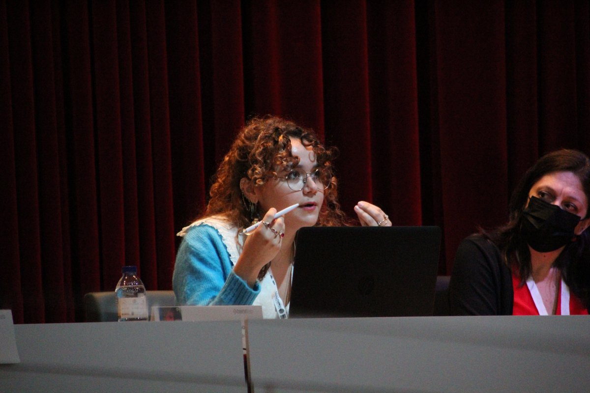 grupoCAPIRE's tweet photo. 📣Águeda Asenjo Bejarano, from @unicomplutense, presents "The Colours of the Abstraction: Trecento and Quattrocento Utopias" @Una_Europa #ColorfulSouls https://t.co/TacM3qXgWH