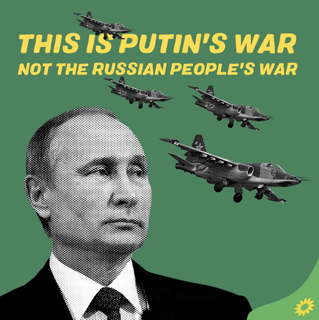 🇷🇺 🇧🇾 Putin is not Russia or the Russian people. Lukashenko is not Belarus or the Belarusian people. We know that many people in Russia and Belarus reject this war and stand with Ukraine. We are with you too! 🙏 #StandWithUkraine