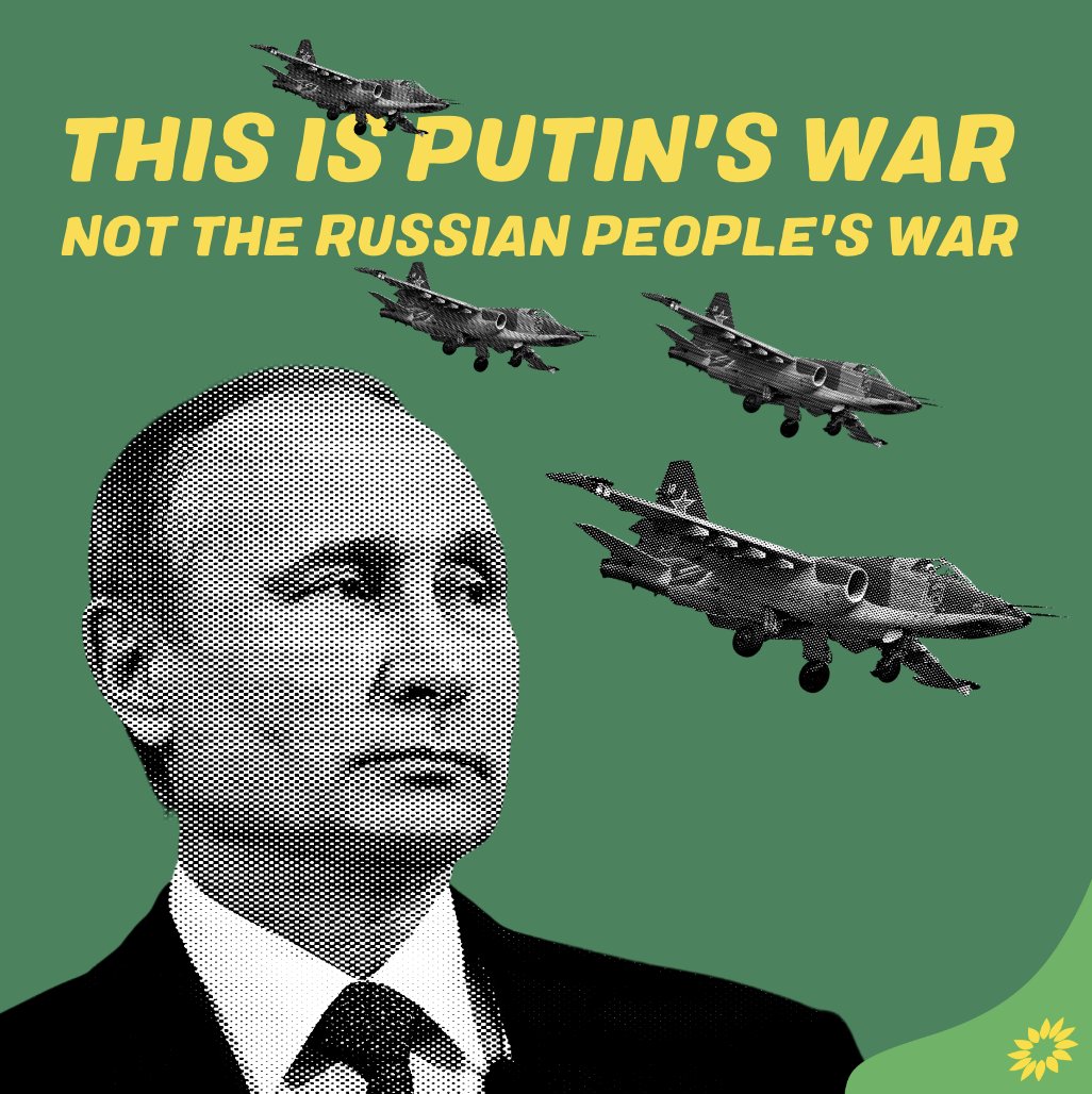 🇷🇺 🇧🇾 Putin is not Russia or the Russian people. Lukashenko is not Belarus or the Belarusian people.  

We know that many people in Russia and Belarus reject this war and stand with Ukraine. We are with you too! 🙏 #StandWithUkraine