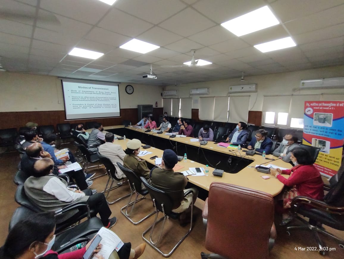 PublicSdmc's tweet photo. @OfficialSdmc @SDMC_Official @MoHUA_India @nvbdcpmohfw @LtGovDelhi  First zonal level Task Force meeting on Prevention and Control of VBD was organised in South Zone SDMC under chairpersonship of Deputy Commissioner SZ https://t.co/B4PqtxGye5